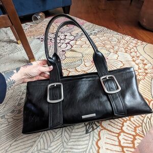 Black Leather Handbag